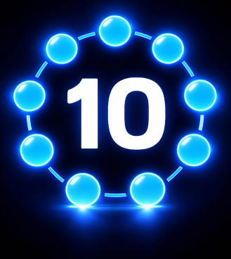 10 Digits Logo